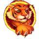 big tent riddles tiger flame symbol