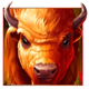 big wild buffalo animal symbol