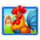 bigger barn house bonanza rooster symbol