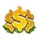 bigger piggy bank 3 reeler money symbol