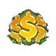 bigger piggy bank symbol