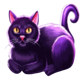 black cat whisper cat symbol