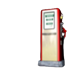 black gold wheel of riches gas station symbol