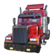 black gold wheel of riches truck symbol