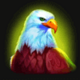 black wolf hold and win eagle symbol
