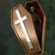 blood night vip coffin symbol