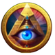 book of the damned eye pyramid symbol