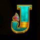 book of tut megaways j symbol