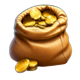 break the piggy bank coins symbol