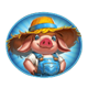 brick house bonanza pig blue symbol