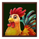bulldozer chicken symbol