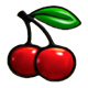 burning coins 40 cherry symbol