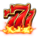 burning triple 7s sevens 3 symbol