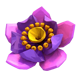 butterfly staxx powerpoints purple flower symbol