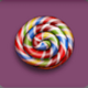 candy cash lollipop symbol