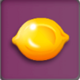 candy cash purple yellow symbol