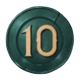 captain winbreaker ten coin symbol