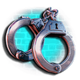 cash bandits 3 handcuffs symbol
