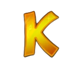 cash cave rings of fortune k symbol