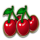 cash strike fire lock cherries symbol