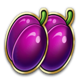 cash strike fire lock plums symbol