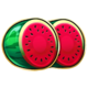 cash strike x cash watermelons symbol