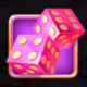 casino on the house dices symbol