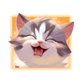 cats love yummy cat 1 symbol