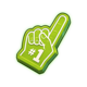 champions night hold and win hand symbol