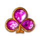 chance machine 100 clubs symbol