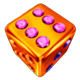 chance machine 100 dice 6 symbol