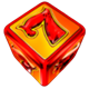 chance machine 100 dice 7 symbol