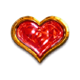 chance machine 100 hearts symbol