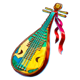 charming queens guitar symbol