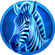 cheetah wild zebra symbol