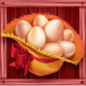 chicken burst megaways egg symbol