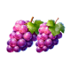 chicken coin grape symbol