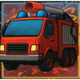 chicken royal fire truck symbol