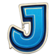 chicken royal letter j symbol