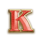 chocolates k symbol