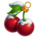 christmas coin cherries symbol
