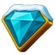 christmas coin diamond symbol
