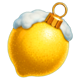 christmas coin lemon symbol