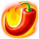 classic chilli hot chilli symbol