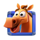 cluckin wild spins horse symbol