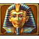 code of cairo pharaoh mask symbol