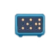 coo coo cashoo lightning lines blue clock symbol