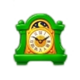 coo coo cashoo lightning lines green clock symbol