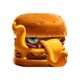 cosmic diner deluxe burger symbol