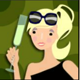 cosmopolitan sunglasses symbol